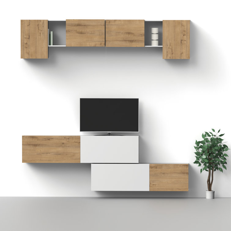 Ebern Designs Folkje Floating TV Stand for TVs up to 88" Wayfair.co.uk